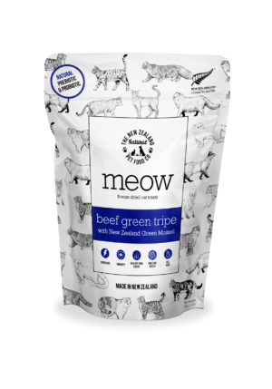 MEOW BEEF TRIPE TREAT - THE NEW ZEALAND NATURAL PET FOOD CO