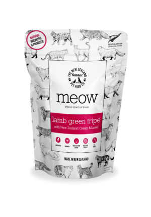 MEOW LAMB TRIPE TREAT - THE NEW ZEALAND NATURAL PET FOOD CO